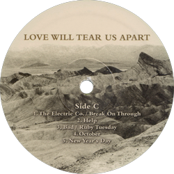 U2 love will tear us apart