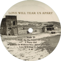 U2 love will tear us apart