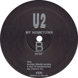 U2 my hometown