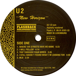 U2 new horizon