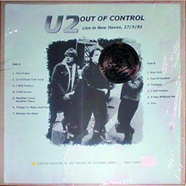 U2 out of control trade mark