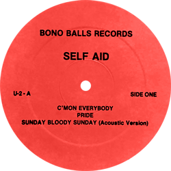 U2 self aid bono balls rec var1