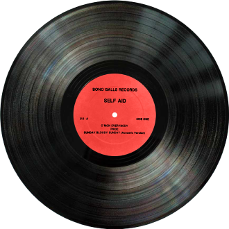 U2 self aid bono balls rec var1