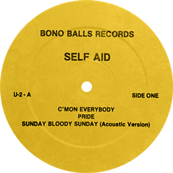 U2 self aid bono balls rec var2