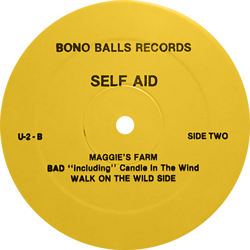 U2 self aid bono balls rec var2