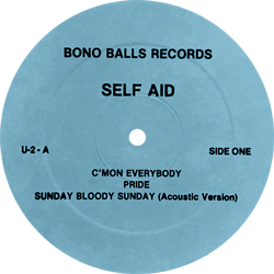 U2 self aid bono balls rec var3