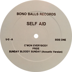U2 self aid bono balls rec var4