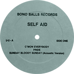 U2 self aid bono balls rec var5