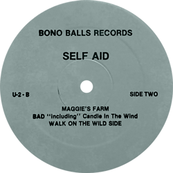 U2 self aid bono balls rec var5