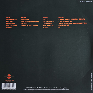 U2 set the world on fire