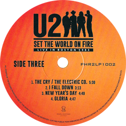 U2 set the world on fire