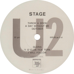 U2 stage ghenos
