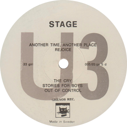 U2 stage ghenos