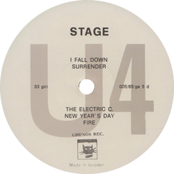 U2 stage ghenos
