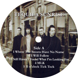 U2 tequila sunrise