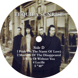 U2 tequila sunrise casino rec