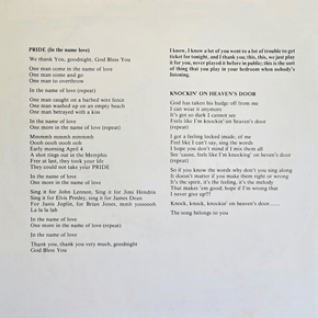 U2 thank u too for the fire 7