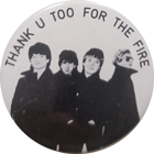 U2 thank u too for the fire 7 green pin