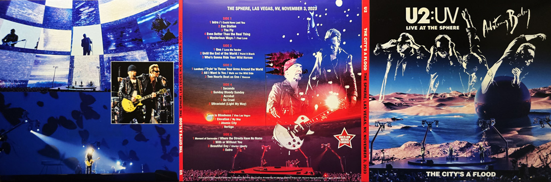 U2 the citys a flood