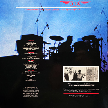 U2 the cork connection