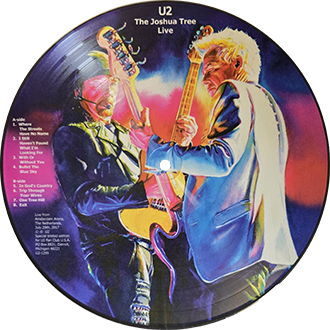 U2 the joshua tree live