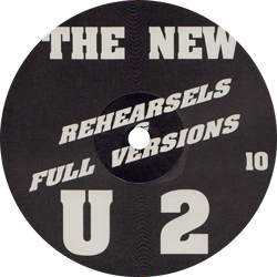 U2 the new u2 rehearsels full versions label l