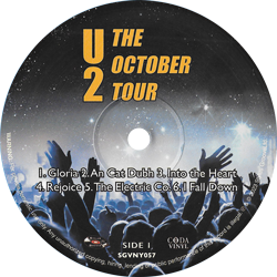 U2 the october tour stylus groove