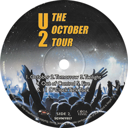 U2 the october tour stylus groove