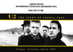 U2 the seeds of joshua tree godfatherecords tab