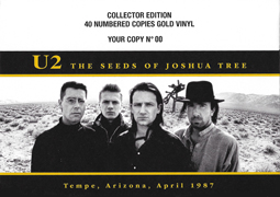 U2 the seeds of joshua tree godfatherecords tab