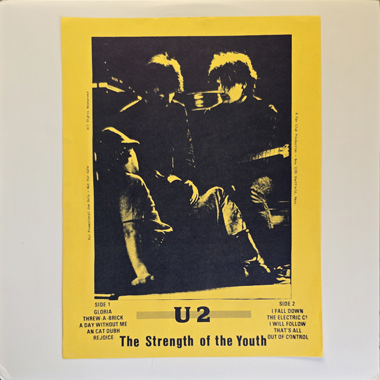 U2 the strength of the youth