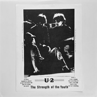 U2 the strength of the youth var2