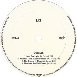U2 the unforgetable demos volume one