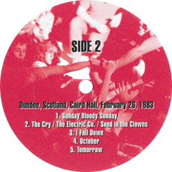 U2 the war has just begun