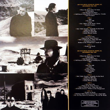 U2 the winter desert