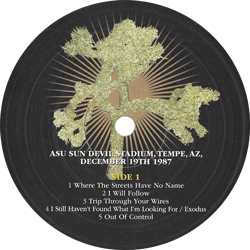 U2 the winter desert