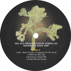 U2 the winter desert