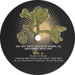 U2 the winter desert label l