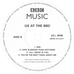 U2 at the bbc