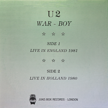 U2 war boy juke 3