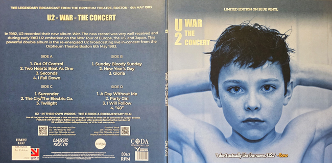 U2 War - The Concert