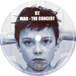 U2 war the concert coda rec