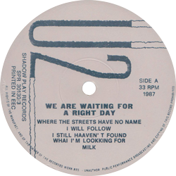 U2 we are waiting for a right day