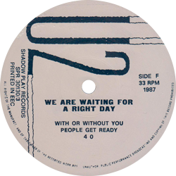 U2 we are waiting for a right day