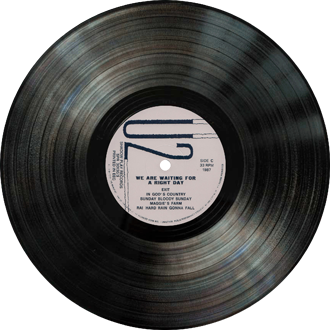 U2 we are waiting for a right day