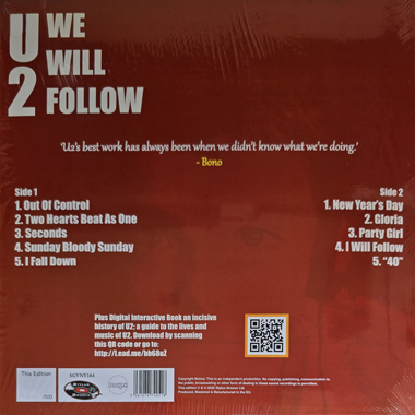 U2 we will follow