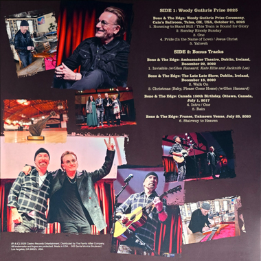 U2 woody guthrie prize