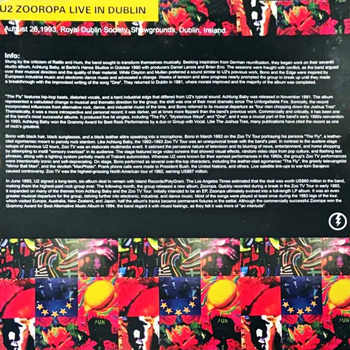 U2 u2 zooropa live in dublin