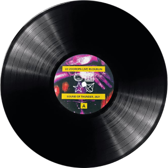 U2 Zooropa Live In Dublin vinyl